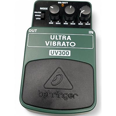Used Behringer UV300 Ultra Vibrato Effect Pedal