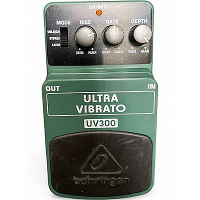 Used Behringer UV300 Ultra Vibrato Effect Pedal