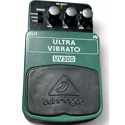 Used Behringer UV300 Ultra Vibrato Effect Pedal