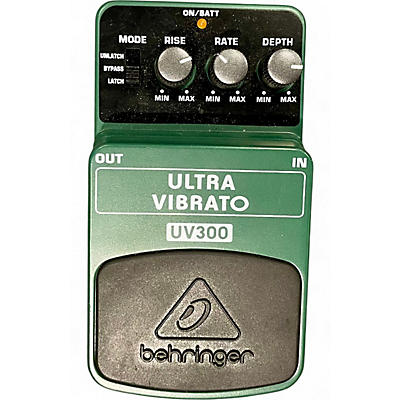 Used Behringer UV300 Ultra Vibrato Effect Pedal