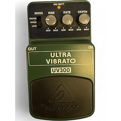 Used Behringer UV300 Ultra Vibrato Effect Pedal