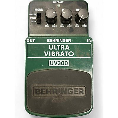 Used Behringer UV300 Ultra Vibrato Effect Pedal