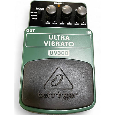 Used Behringer UV300 Ultra Vibrato Effect Pedal