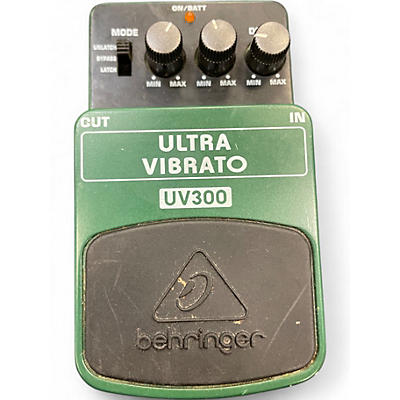Used Behringer UV300 Ultra Vibrato Effect Pedal