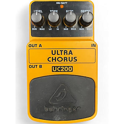 Used Behringer Ultra Chorus Effect Pedal