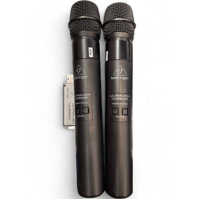 Used Behringer UltraLink ULM200D Handheld Wireless System