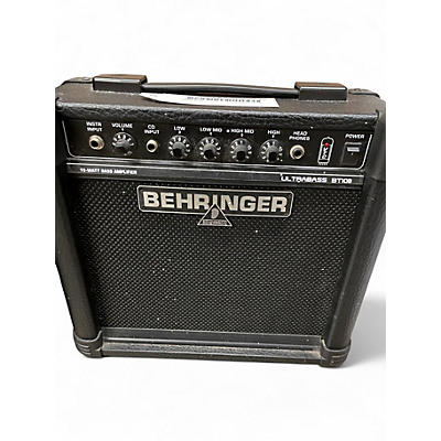 Used Behringer Ultrabass BT108 Bass Combo Amp