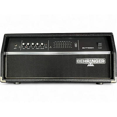 Used Behringer Ultrabass BVT4500H 450W Bass Amp Head