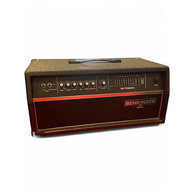 Used Behringer Ultrabass BVT5500H 550W Bass Amp Head