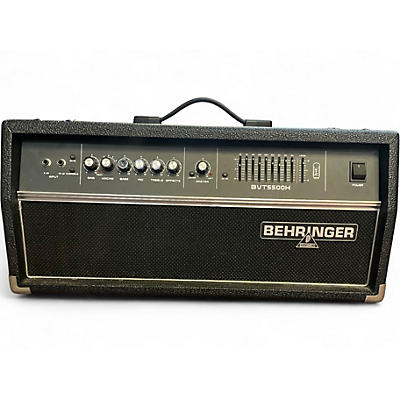 Used Behringer Ultrabass BVT5500H 550W Bass Amp Head