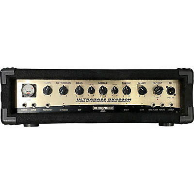 Used Behringer Ultrabass BX4500H Bass Amp Head