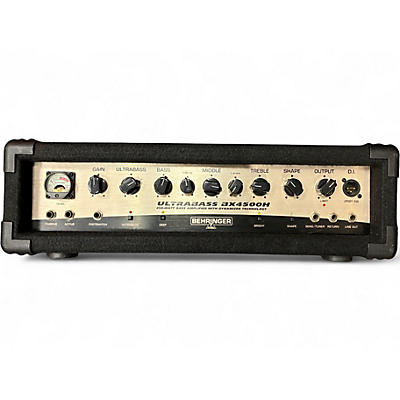 Used Behringer Ultrabass BX4500H Bass Amp Head