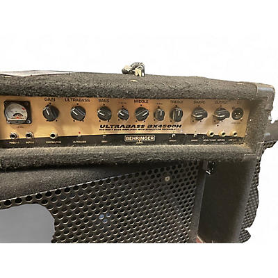 Used Behringer Ultrabass BX4500H Bass Amp Head