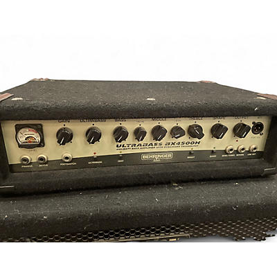 Used Behringer Ultrabass BX4500H Bass Amp Head