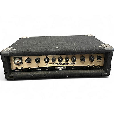 Used Behringer Ultrabass BX4500H Bass Amp Head