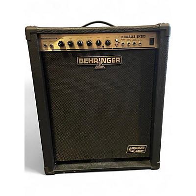 Used Behringer Ultrabass BX600 Bass Combo Amp