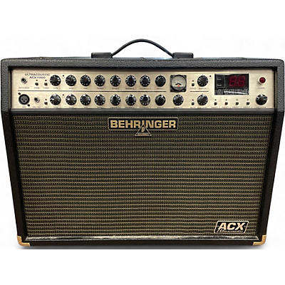 Used Behringer Ultracoustic ACX1000 Guitar Combo Amp