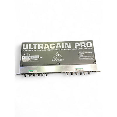 Used Behringer Ultragain Pro MIC2200 Microphone Preamp
