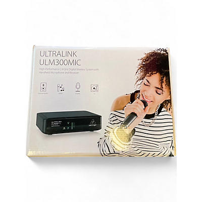 Used Behringer Ultralink ULM300MIC Handheld Wireless System