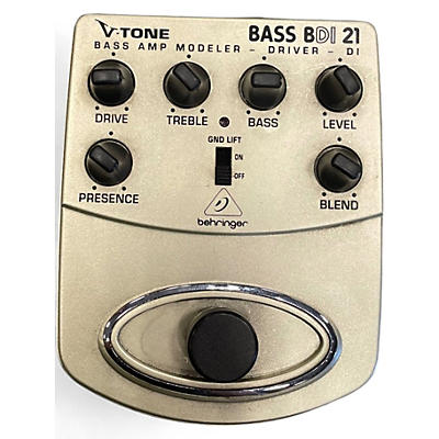 Used Behringer V-Tone Bass BDI 21 Effect Pedal