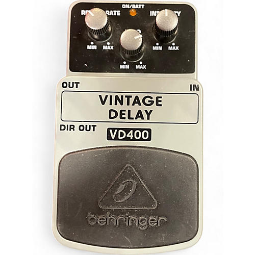 Used Behringer VD400 Vintage Delay Effect Pedal