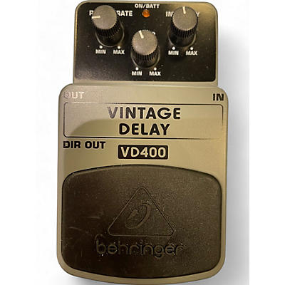 Used Behringer VD400 Vintage Delay Effect Pedal