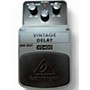 Used Behringer Used Behringer VD400 Vintage Delay Effect Pedal