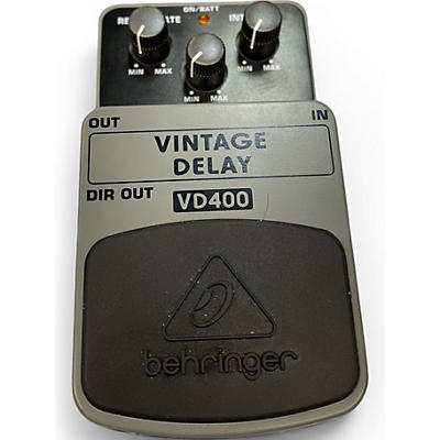 Used Behringer VD400 Vintage Delay Effect Pedal