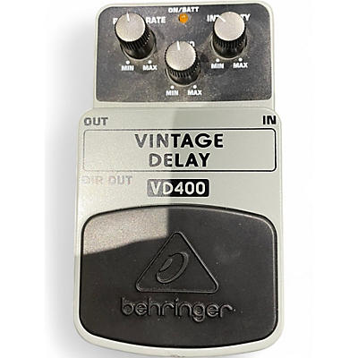 Used Behringer VD400 Vintage Delay Effect Pedal