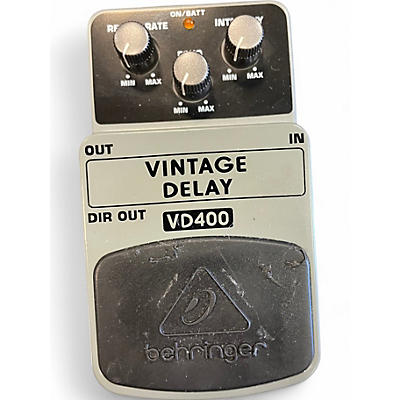 Used Behringer VD400 Vintage Delay Effect Pedal