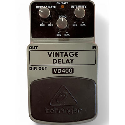 Used Behringer VD400 Vintage Delay Effect Pedal