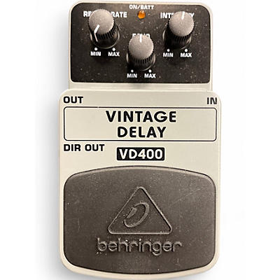 Used Behringer VD400 Vintage Delay Effect Pedal