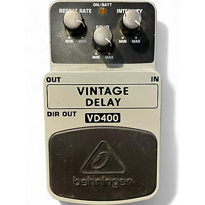 Used Behringer VD400 Vintage Delay Effect Pedal