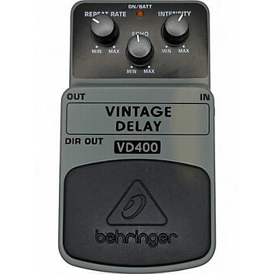 Used Behringer VD400 Vintage Delay Effect Pedal