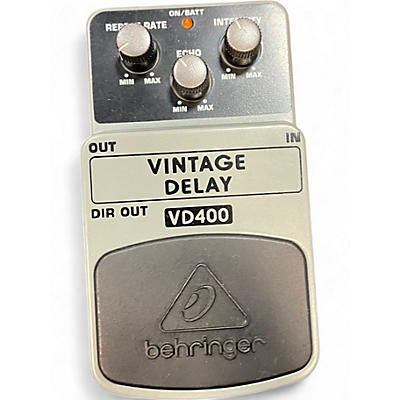 Used Behringer VD400 Vintage Delay Effect Pedal
