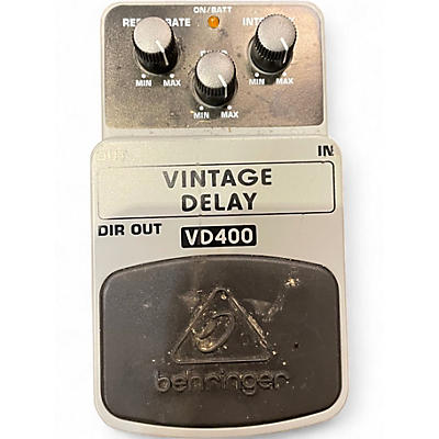 Used Behringer VD400 Vintage Delay Effect Pedal