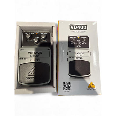 Used Behringer VD400 Vintage Delay Effect Pedal