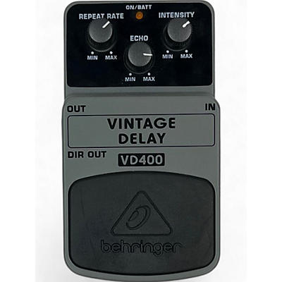 Used Behringer VD400 Vintage Delay Effect Pedal