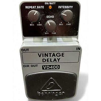 Used Behringer VD400 Vintage Delay Effect Pedal