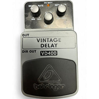 Used Behringer VD400 Vintage Delay Effect Pedal