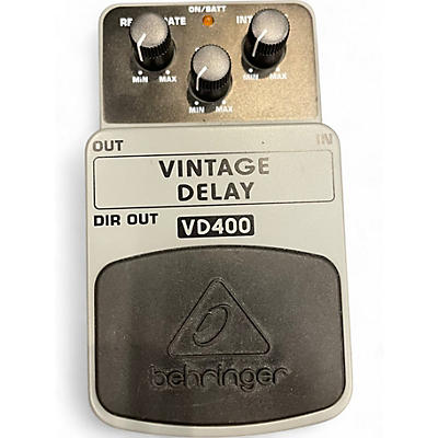 Used Behringer VD400 Vintage Delay Effect Pedal