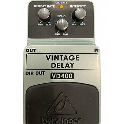 Used Behringer VD400 Vintage Delay Effect Pedal