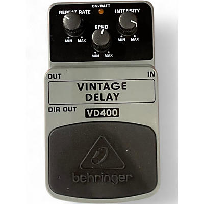 Used Behringer VD400 Vintage Delay Effect Pedal