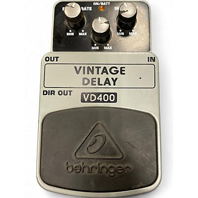 Used Behringer VD400 Vintage Delay Effect Pedal