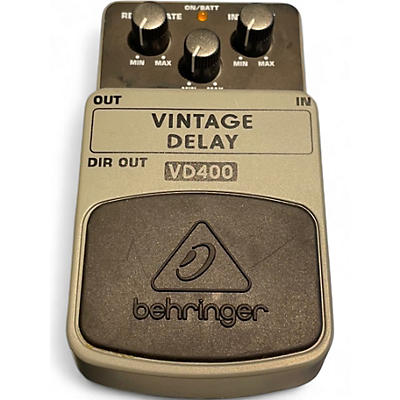 Used Behringer VD400 Vintage Delay Effect Pedal