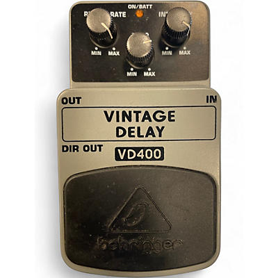 Used Behringer VD400 Vintage Delay Effect Pedal