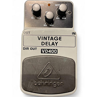 Used Behringer VD400 Vintage Delay Effect Pedal
