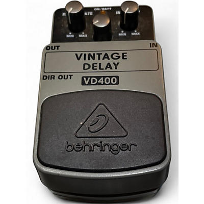 Used Behringer VD400 Vintage Delay Effect Pedal
