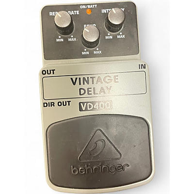 Used Behringer VD400 Vintage Delay Effect Pedal