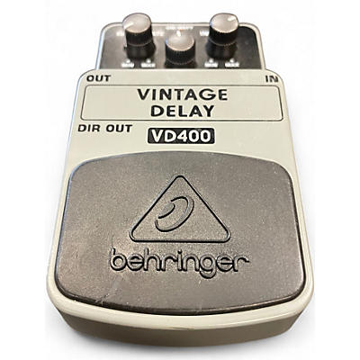 Used Behringer VD400 Vintage Delay Effect Pedal